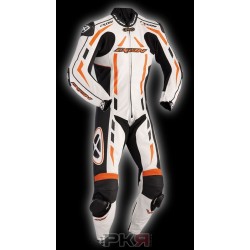 IXON PULSAR Blanc/Orange/Noir