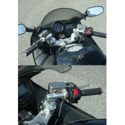 Guidons bracelet relevés LSL Top Match - Honda CBR1100XX