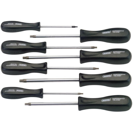 Jeu de 8 tournevis Torx® DRAPER