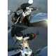 Guidons bracelet relevés LSL Tour Match - Silver Daytona 675