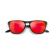 Lunettes de soleil OAKLEY Manorburn Verres Prizm Ruby - Monture Black Ink