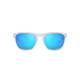 Lunettes de soleil OAKLEY Manorburn - verres Prizm Sapphire, monture Polished Clear