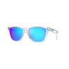 Lunettes de soleil OAKLEY Frogskins - verres Prizm Sapphire, monture Crystal Clear