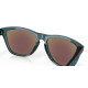 Lunettes de soleil OAKLEY Frogskins Verres Prizm Sapphire Polarized - Monture Crystal Black