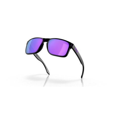 Lunettes de soleil OAKLEY Holbrook Verres Prizm Violet - Monture Matte Black