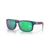 Lunettes de soleil OAKLEY Holbrook Troy Lee Designs Series - verres Prizm Jade, Monture Troy Lee Designs Matte Purple Green Shif