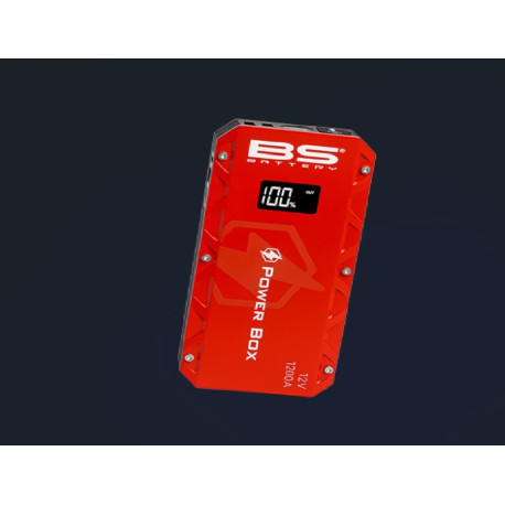Booster de batterie BS BATTERY Power Box PB-02 avec chargeur USB