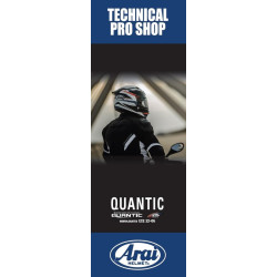 Bannière magnétique ARAI Quantic 49x140cm