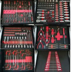 Lot de 6 modules d'outillage 