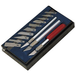 Couteaux de modéliste DRAPER 16pcs