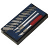 Couteaux de modéliste DRAPER 16pcs