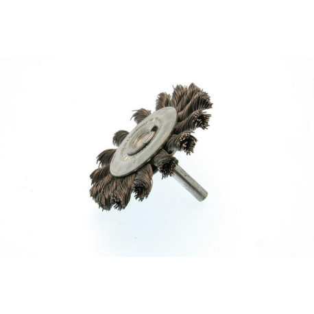 Brosse circulaire torsadée PTS OUTILLAGE tige Ø75mm