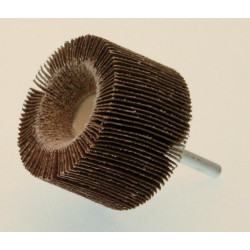 Roue à lamelle PTS OUTILLAGE sur tige grain 60 Ø60X40mm