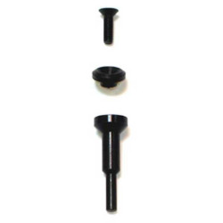 Support sur tige PTS OUTILLAGE vis frontale Ø10mm - tige 6mm