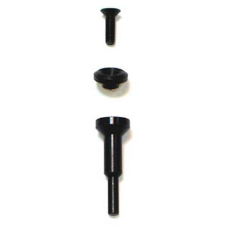 Support sur tige PTS OUTILLAGE vis frontale Ø10mm - tige 6mm