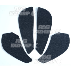 Kit grip de réservoir R&G RACING 4 pièces noir Kawasaki ZX6R