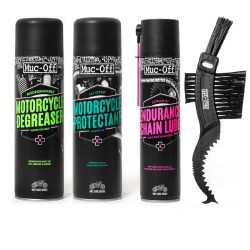 Kit entretien MUC-OFF Motorcycle Multi Pack 