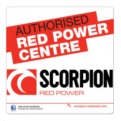AUTOCOLLANT SCORPION AUTHORISED DEALER