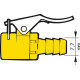 Raccord de gonflage PROVAC valve type Schrader