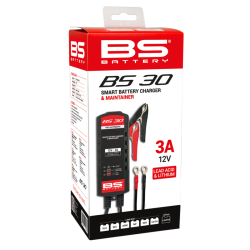 Chargeur de batterie intelligent BS BATTERY BS30 - 12V 3A