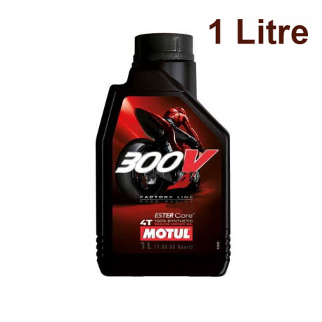 MOTUL 300 V FACTORY LINE ROAD RACING 15W50 1 LITRE