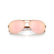 Lunettes de soleil OAKLEY Feedback verres Prizm Rose Gold Polarized