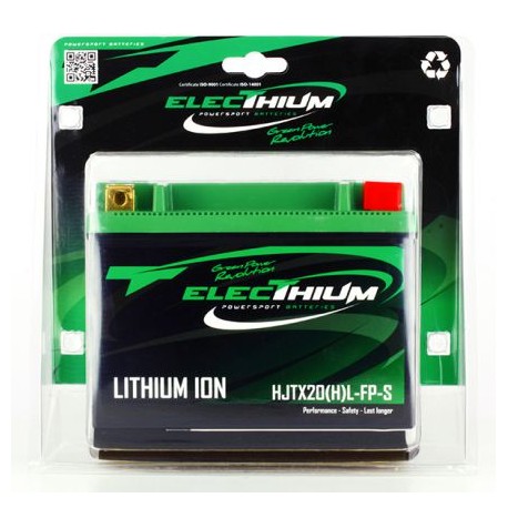 Electhium - Batterie Lithium HJTX20(H)L-FP-S - (YTX20L-BS)
