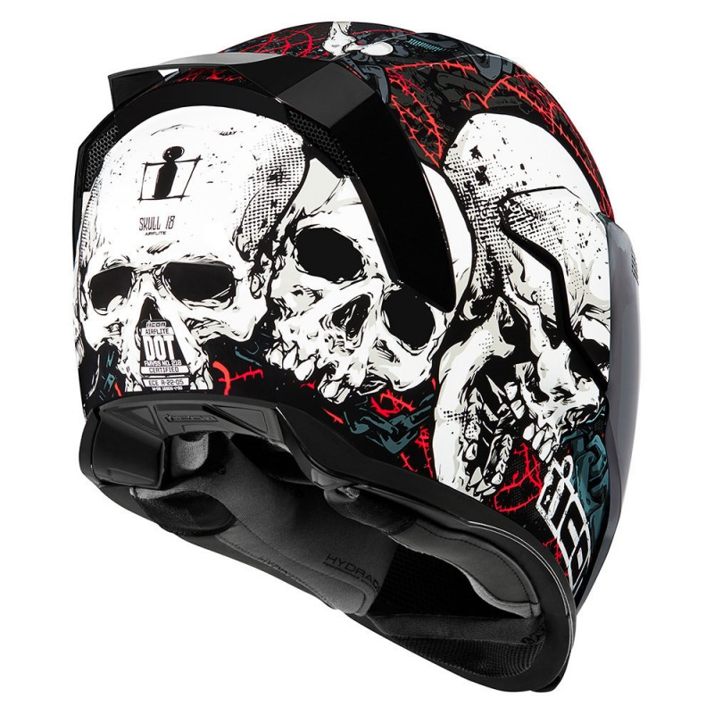 Casque Icon Airflite Skull 18