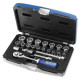 Coffret douilles & cliquet EXPERT 3/8"