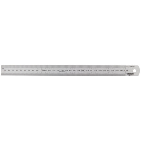 Règle inox DRAPER 300mm