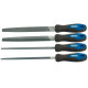 Jeu de 4 limes DRAPER 200mm