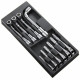 Module d'outils EXPERT 10 clés à pipe 6 pans - plateau plastique