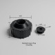 Bouchon standard TUFF JUG avec plug central