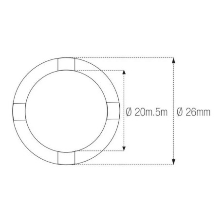 Douille à créneaux MOTION PRO Honda