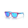 Lunettes de soleil OAKLEY Frogskins XXS Acid Pink - verres Prizm Sapphire