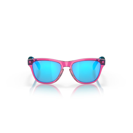 Lunettes de soleil OAKLEY Frogskins XXS Acid Pink - verres Prizm Sapphire