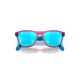 Lunettes de soleil OAKLEY Frogskins XXS Acid Pink - verres Prizm Sapphire