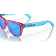 Lunettes de soleil OAKLEY Frogskins XXS Acid Pink - verres Prizm Sapphire