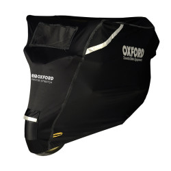 Housse de protection extérieur OXFORD Protex Stretch noir - moto / scooter - S