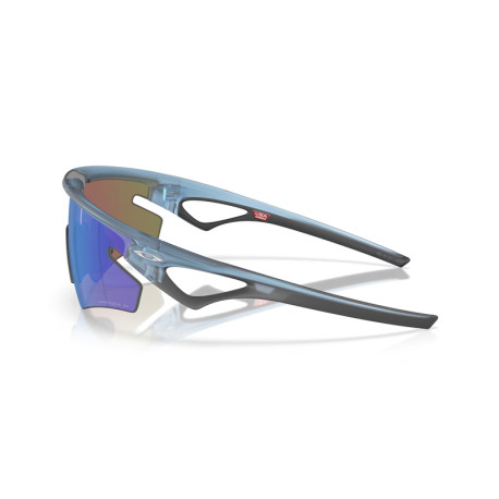 Lunettes de soleil OAKLEY Sphaera™ Slash Matte Transparent Stonewash - verres Prizm Sapphire Polarized