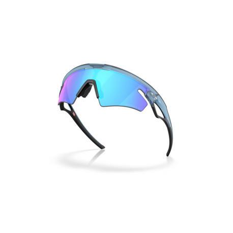 Lunettes de soleil OAKLEY Sphaera™ Slash Matte Transparent Stonewash - verres Prizm Sapphire Polarized
