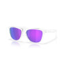 Lunettes de soleil OAKLEY Frogskins S Polished Clear - verres Prizm Violet