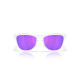 Lunettes de soleil OAKLEY Frogskins S Polished Clear - verres Prizm Violet