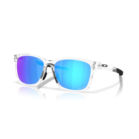 Lunettes de soleil OAKLEY Paracord Polished Clear - verres Prizm Sapphire