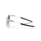 Lunettes de soleil OAKLEY Paracord Polished Clear - verres Prizm Sapphire