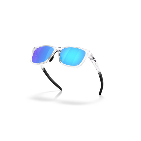 Lunettes de soleil OAKLEY Paracord Polished Clear - verres Prizm Sapphire
