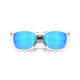 Lunettes de soleil OAKLEY Paracord Polished Clear - verres Prizm Sapphire