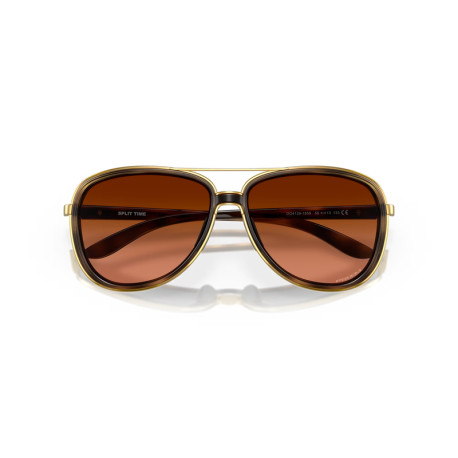 Lunettes de soleil OAKLEY Split Time Brown Tortoise - verres Prizm Brown Gradient
