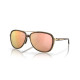 Lunettes de soleil OAKLEY Split Time Brown Tortoise - verres Prizm Rose Gold Polarized