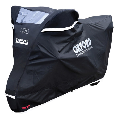 Housse de protection extérieur OXFORD Stormex noir - moto / scooter - S